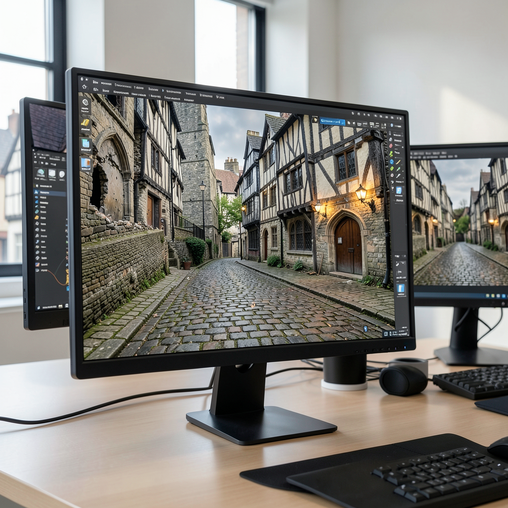 London YouTuber uses AI to bring demolished medieval streets back to life